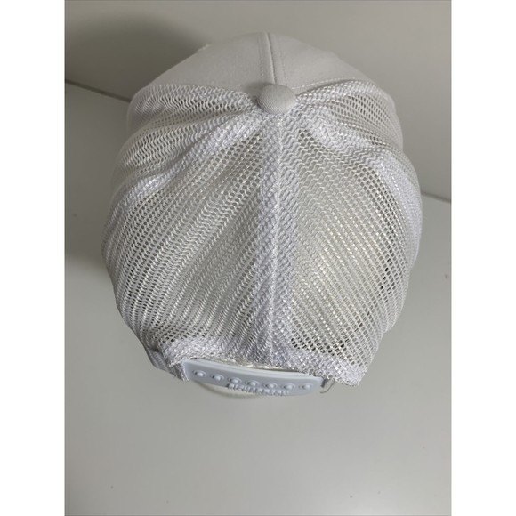 TNT turner Network Television White Mesh Trucker Cap Hat One Size Snapback - Picture 7 of 12